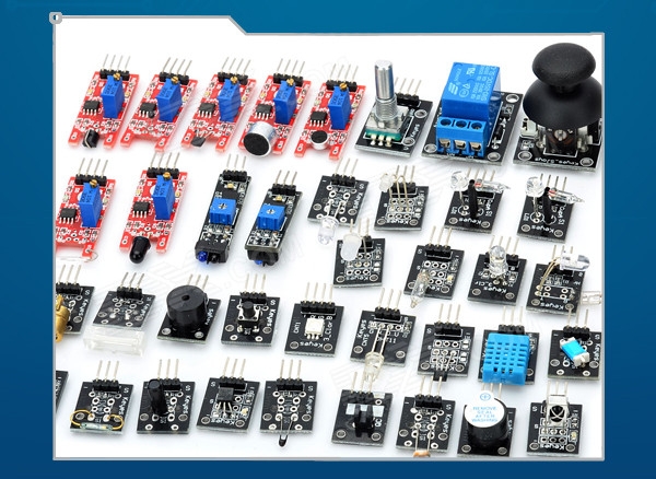Kit de 38 sensores y modulos ARDUINO (compatible)